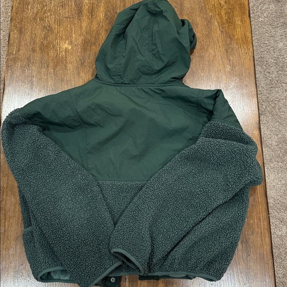 Aerie Forest Green Fleece-Lined Jacket - Picture 3 of 3